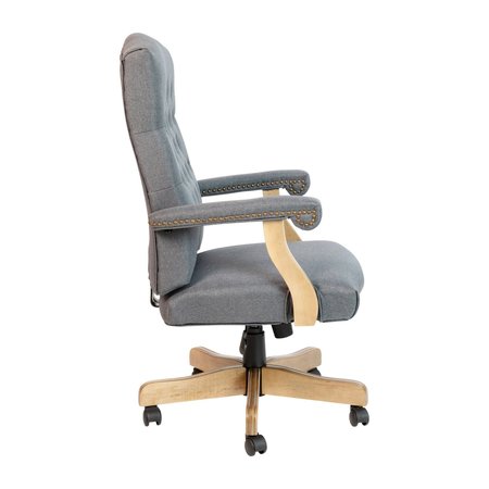 Flash Furniture Gray Classic Executive Office Chair 802-GR-GG